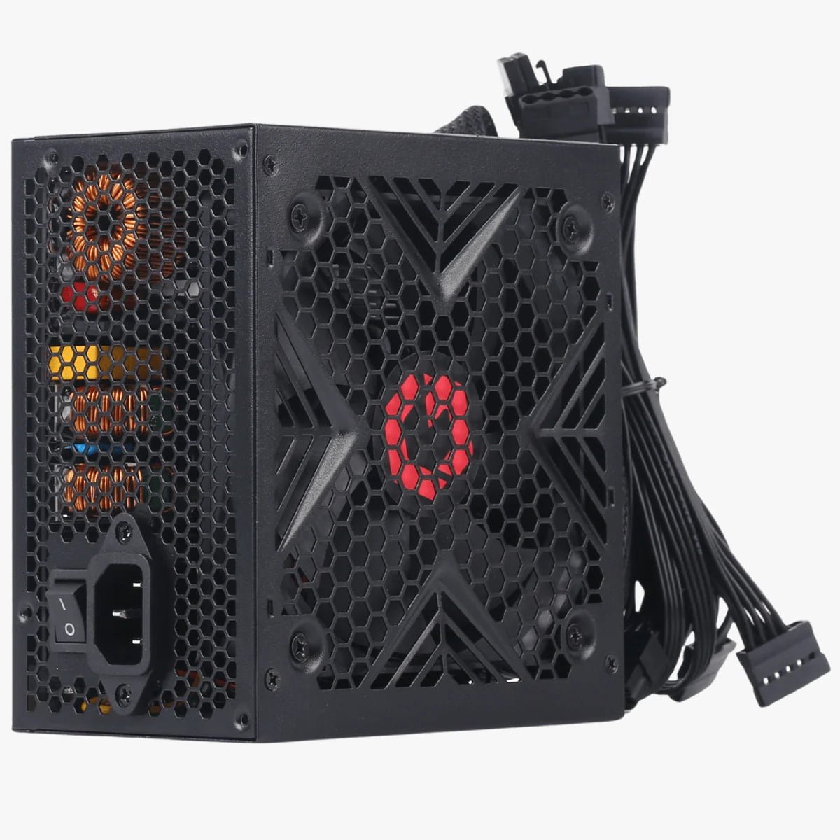GameOn 650 Watts 80 Plus Bronze Gaming Power Supply - Reliable Performance GO-SPYATX650W