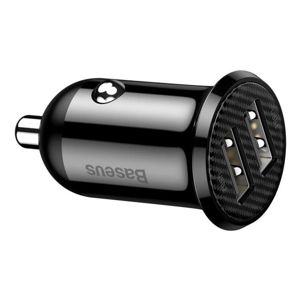 Baseus Grain Pro Car Charger Dual USB 4.8A CCALP thumbnail 2
