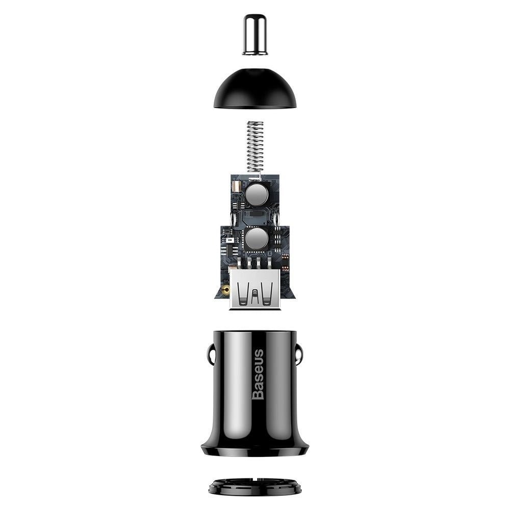 Baseus Grain Pro Car Charger Dual USB 4.8A CCALP thumbnail 7