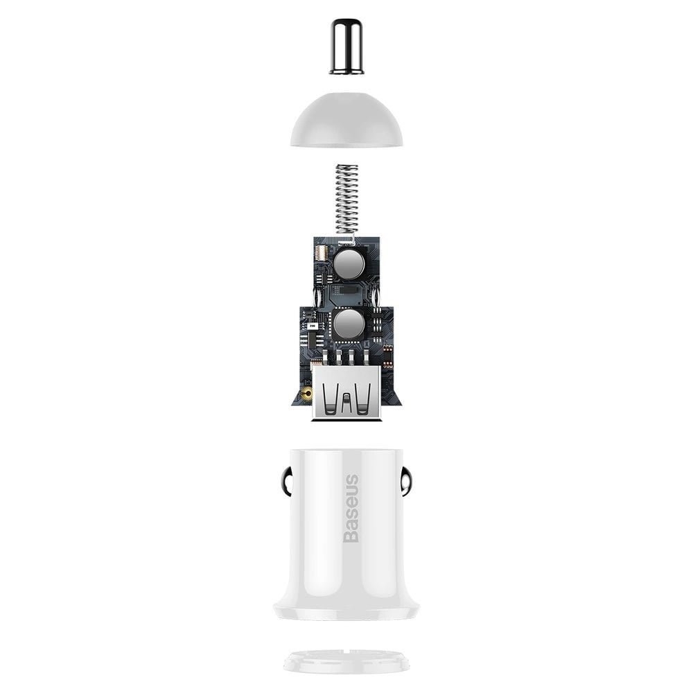 Baseus Grain Pro Car Charger Dual USB 4.8A CCALP thumbnail 3