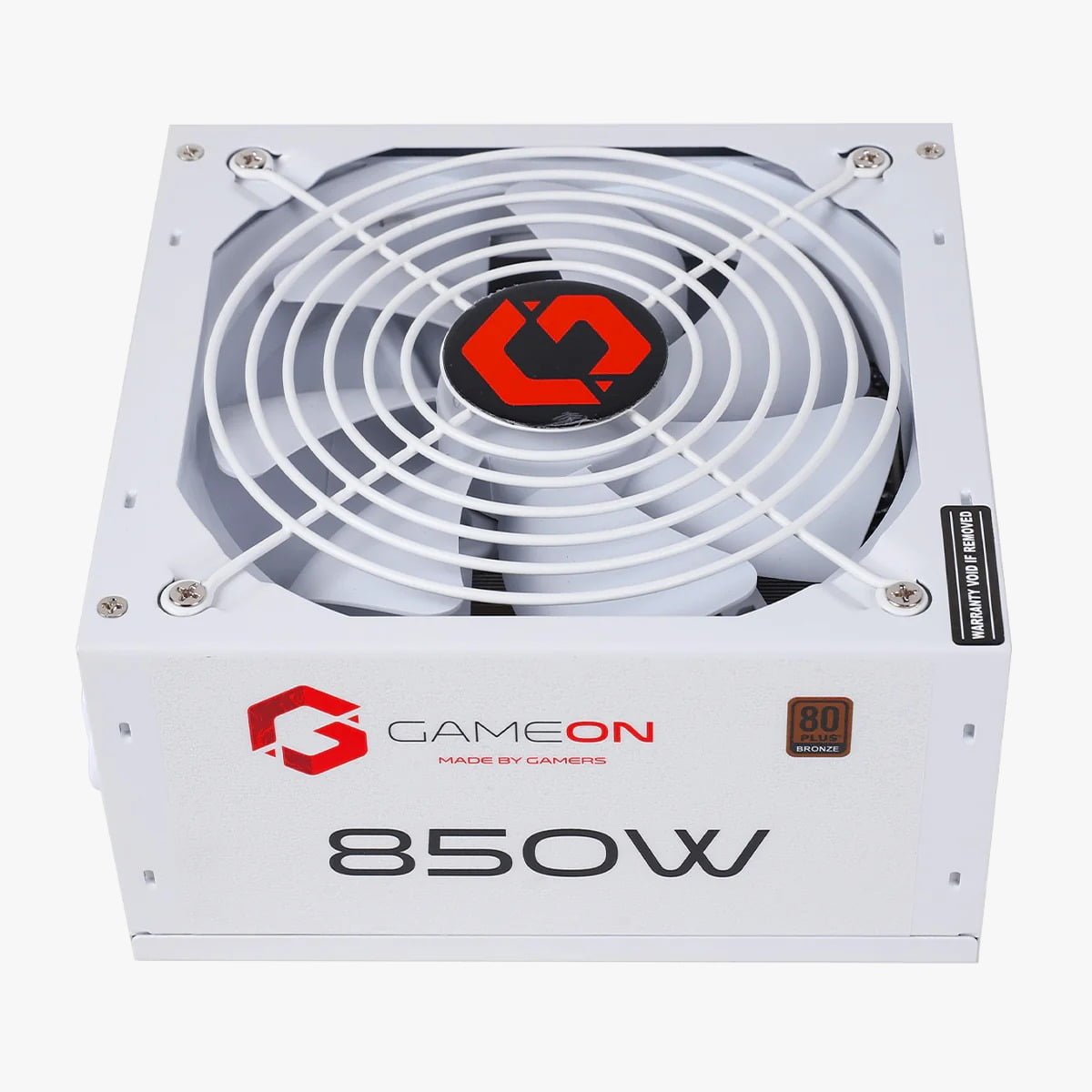 GameOn 850 Watts 80 Plus Bronze Gaming Power Supply - High Efficiency GO-SPYATX850W