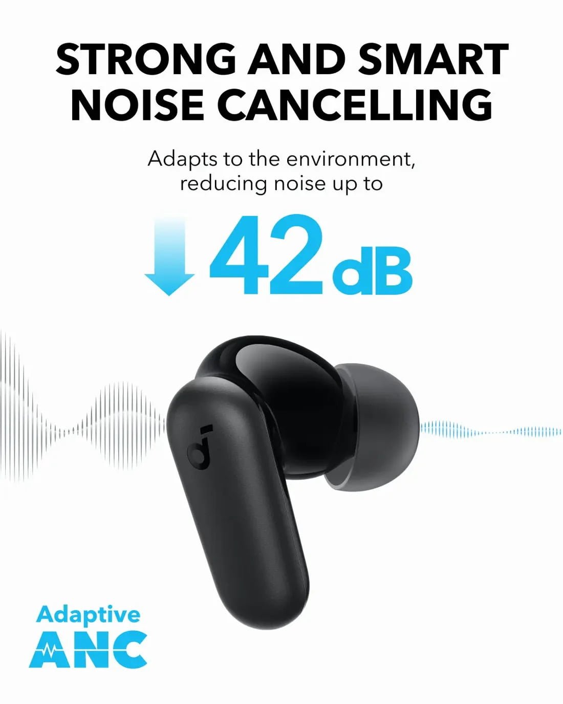 Anker Soundcore R50i Noise Cancelling Wireless Earbuds - Superior Sound A3959H thumbnail 11