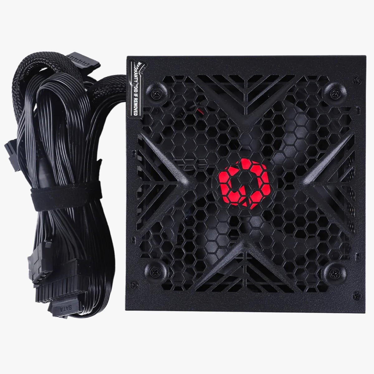GameOn 650 Watts 80 Plus Bronze Gaming Power Supply - Reliable Performance GO-SPYATX650W thumbnail 7