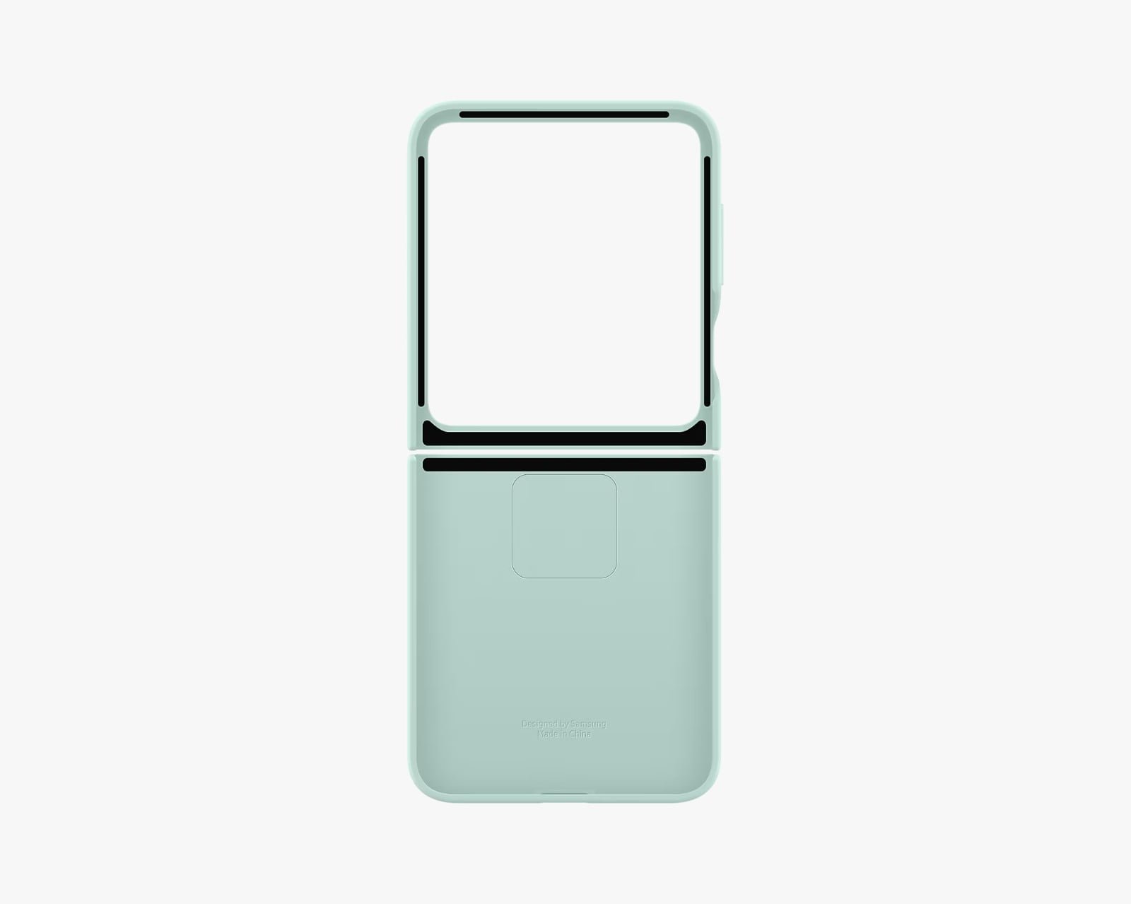 Samsung Z Flip 6 Silicone Case with Ring - Stylish Protection thumbnail 2