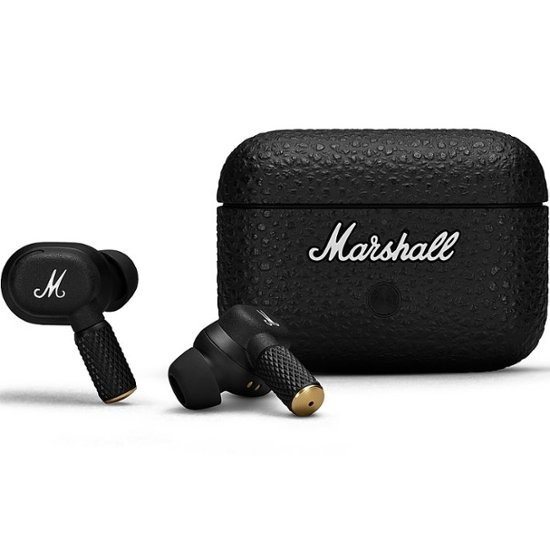 Marshall Motif II A.N.C. Wireless Bluetooth Earbuds - Black MOTIF II