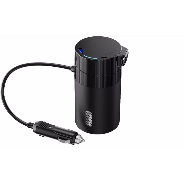 POWEROLOGY 200W UNIVERSAL CAR POWER INVERTER BLACK PWCPI200WBK thumbnail 2