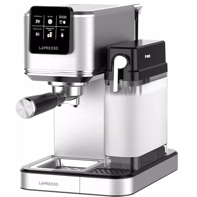 LEPRESSO LATTEO HOT COLD BREWING COFFEE MACHINE SILVER LPCFFTEM0071-SL thumbnail 2