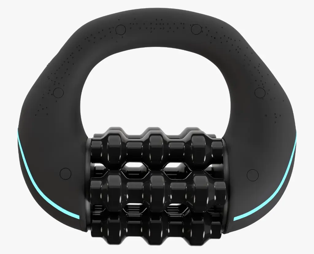 PORODO LIFESTYLE RELIEVA ROLLER MASSAGER 1800MAH BLACK PDLFSTFH24BK thumbnail 3