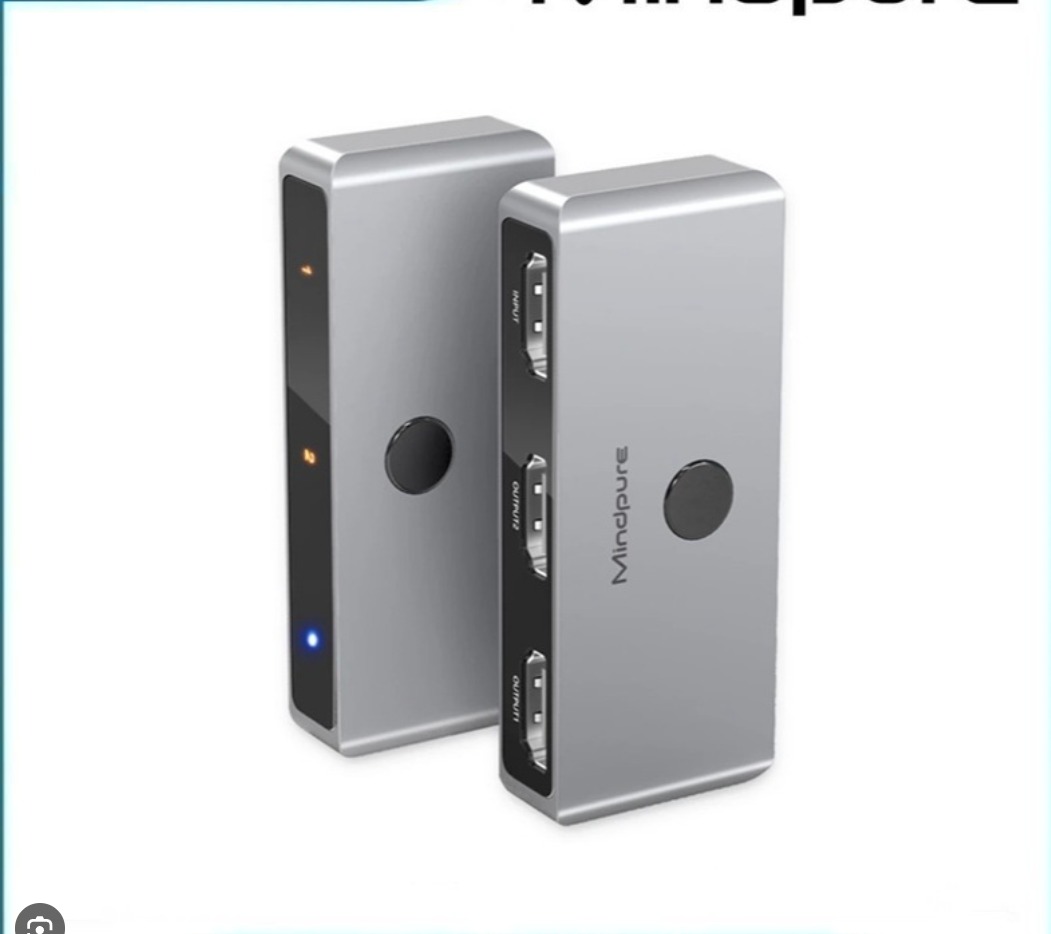 MINDPURE HDMI 4K BIDIRECTIONAL SWITCHER SPACE GRAY LX10519