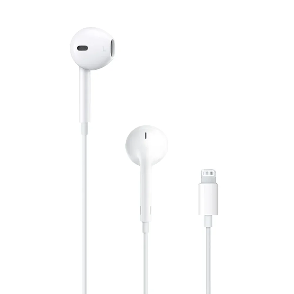 POWERO PLUS WAVE PLUS LIGHTNING WIRED EARPHONE WHITE PR-WPSTEPLT