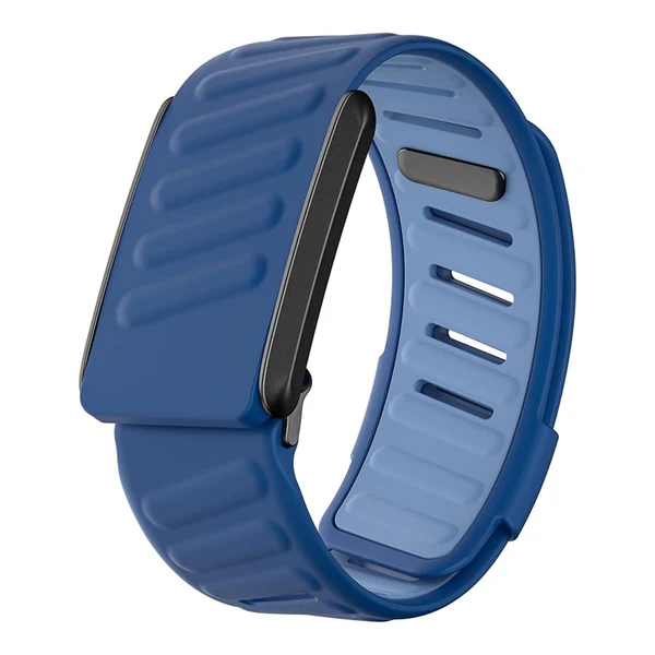 WHOOP 5.0 OFFICIAL SILICONE WRIST BAND STRAP BLUE