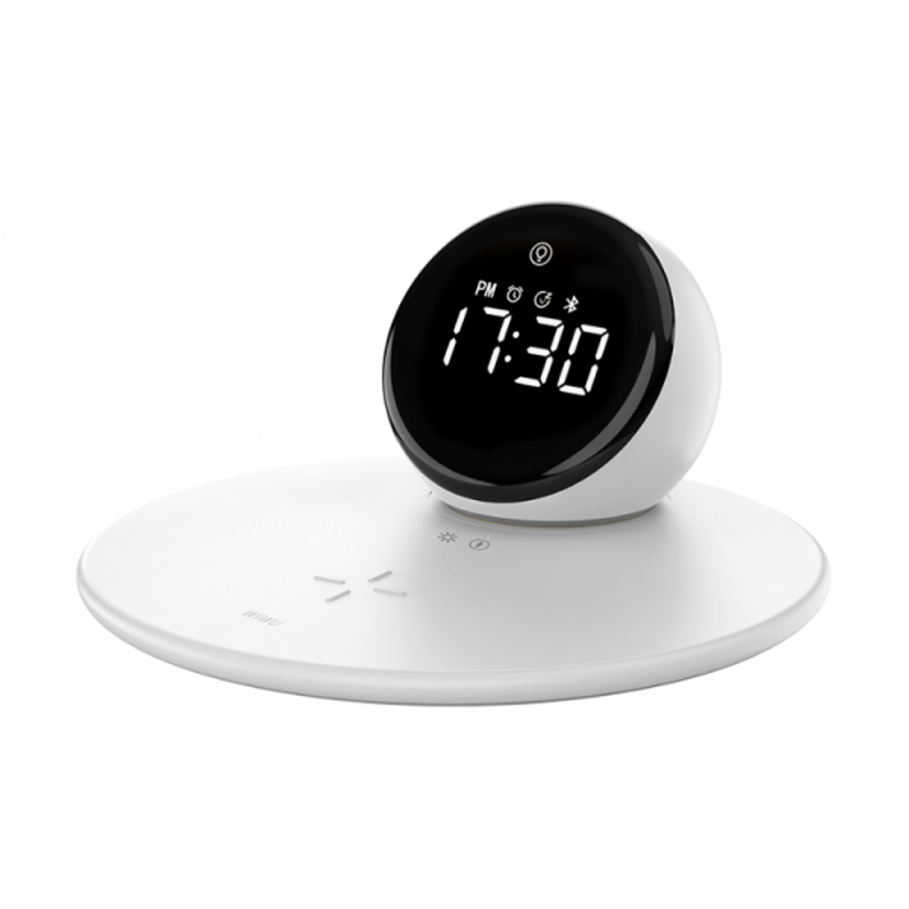 WIWU WIRELESS CLOCK BLUETOOTH SPEAKER WHITE WI-W017