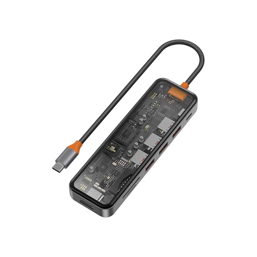 WIWU CYBER HUB 7 IN 1 SPACE GRAY CB007