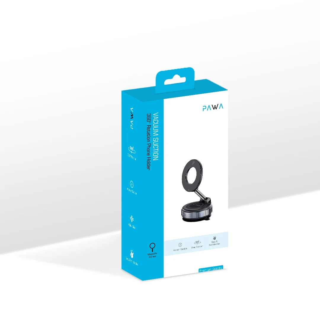 PAWA VACUUM SUCTION 360 ROTATION PHONE HOLDER PW-CH2T52M2 thumbnail 5