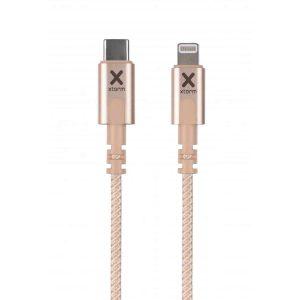 XTORM ORG USB-C TO LIGHTNING CABLE 1M CX2033 ROSE GOLD