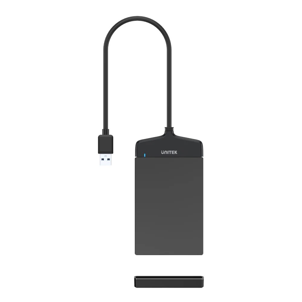 UNITEK USB 3.1 USB A TO 2.5 SATA 6G CONVERTER BLACK Y-1096 thumbnail 2