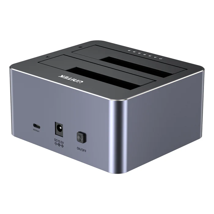 UNITEK 2 X SATA 2.5 INCH DISK CLONE STATION Y-3027GY01-UK thumbnail 5