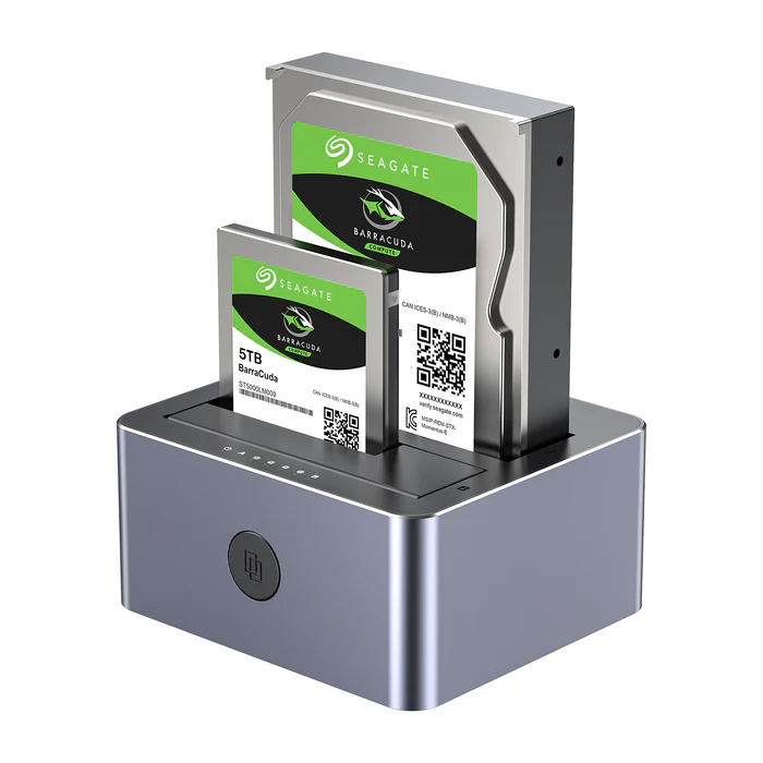 UNITEK 2 X SATA 2.5 INCH DISK CLONE STATION Y-3027GY01-UK thumbnail 16