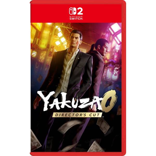 NINTENDO SWITCH 2 YAKUZA ZERO DIRECTORS CUT GAME CD