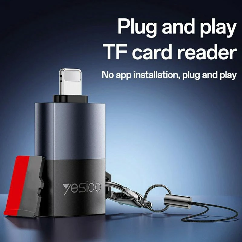 YESIDO CARD READER BLACK GS38 thumbnail 6