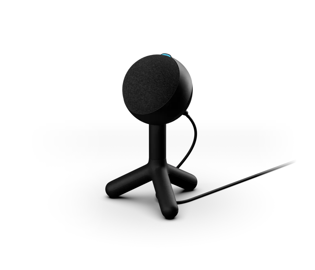 LOGITECH G YETI ORB CONDENSER RGB GAMING MIC WITH LIGHTSYNC USB BLACK 988-000551 thumbnail 2