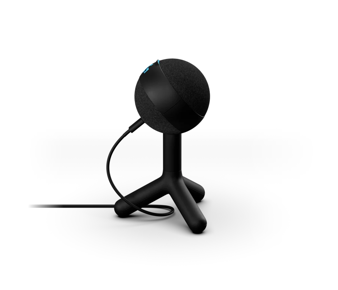 LOGITECH G YETI ORB CONDENSER RGB GAMING MIC WITH LIGHTSYNC USB BLACK 988-000551 thumbnail 3