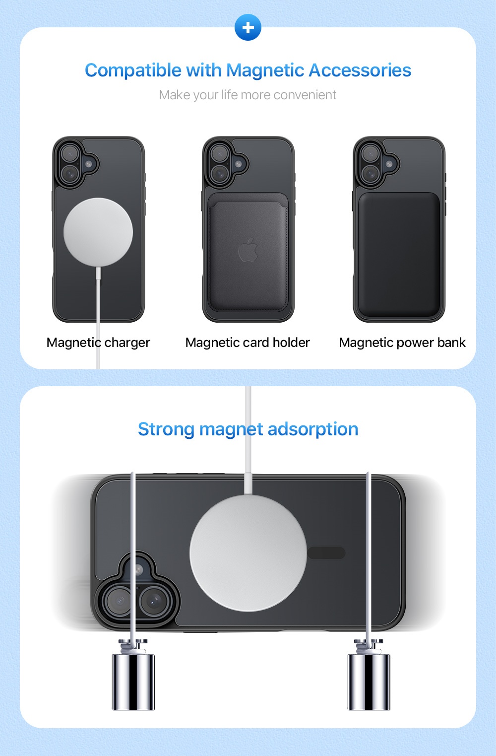 DUXDUCIS IPHONE 16 YIND SERIES CASE BLACK YIND0001 thumbnail 4