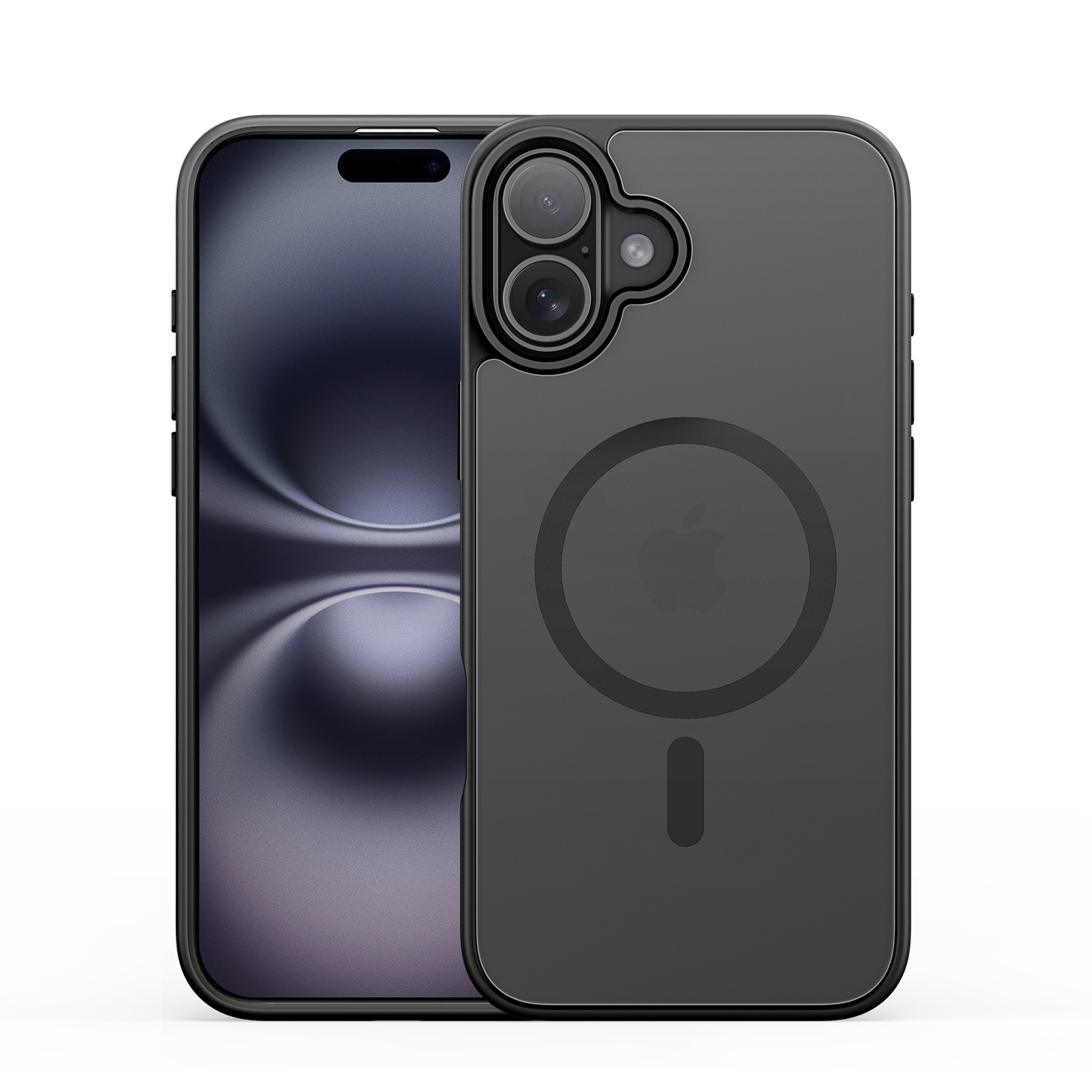 DUXDUCIS IPHONE 16 YIND SERIES CASE BLACK YIND0001