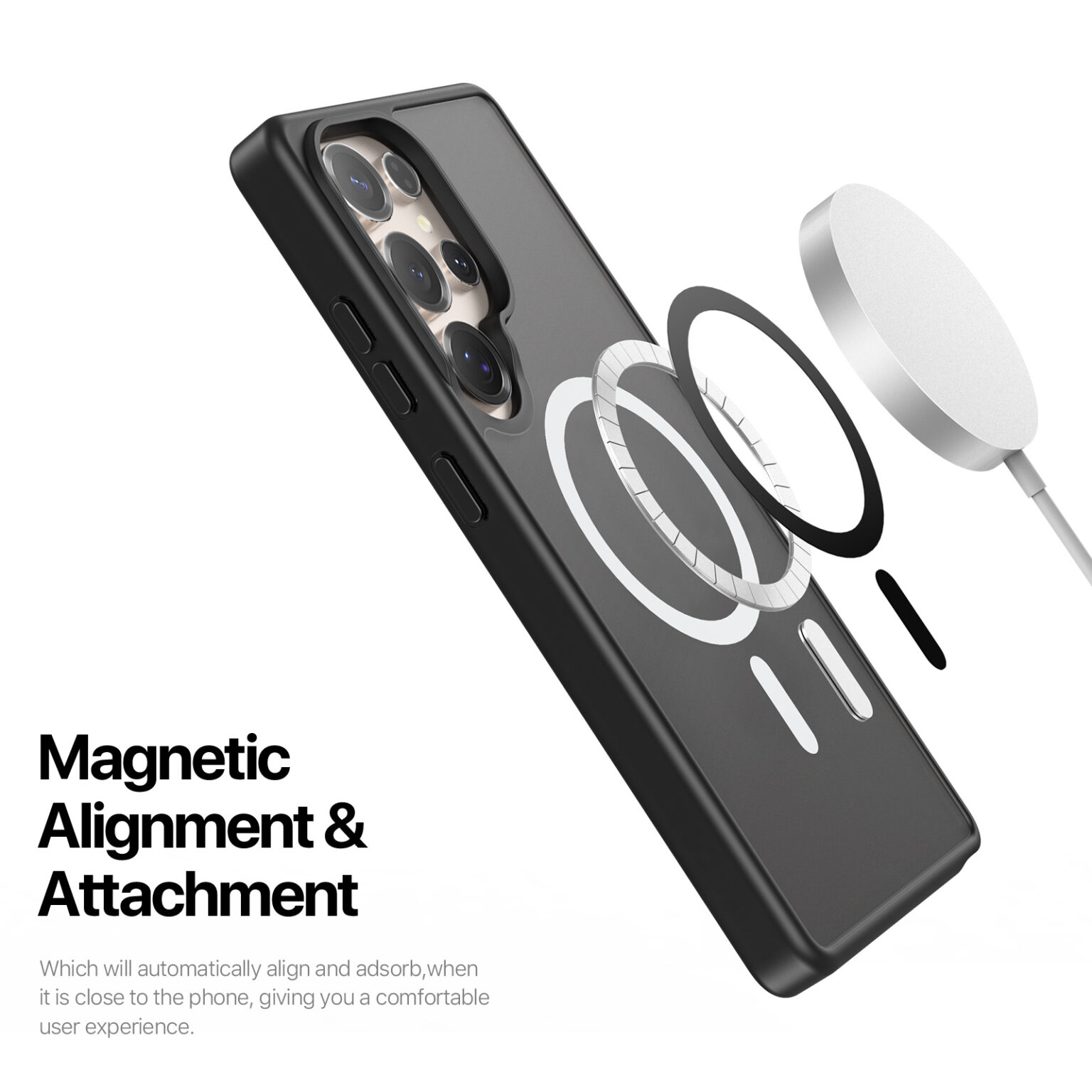 DUXDUCIS SAMSUNG S25 ULTRA YIND SERIES CASE BLACK YIND0067 thumbnail 5