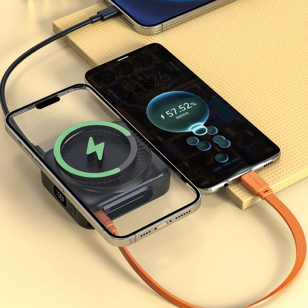 PAWA MAG MINI 10000MAH MAGSAFE POWERBANK BLACK PW-PB10220M-BK thumbnail 2