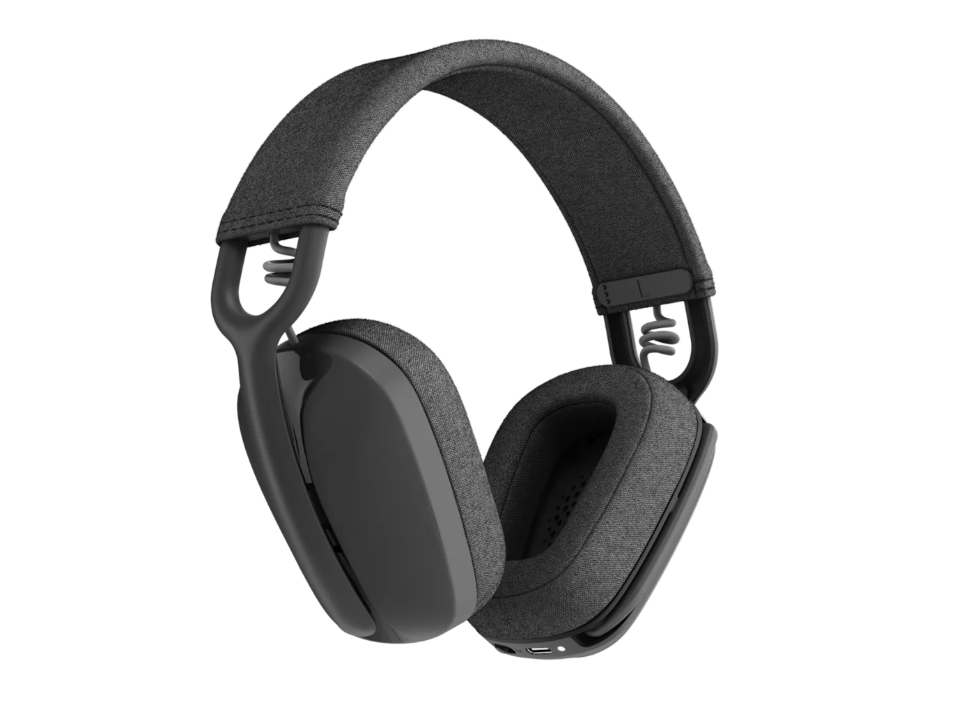 LOGITECH ZONE VIBE WIRELESS UC HEADSET WITH NOISE CANCELLING MIC GRAPHITE 981-001199 thumbnail 2