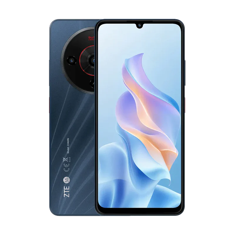 ZTE BLADE A76 5G 6GB-128GB GLACIAL BLUE WITH ZTE CHARGER Z2469N
