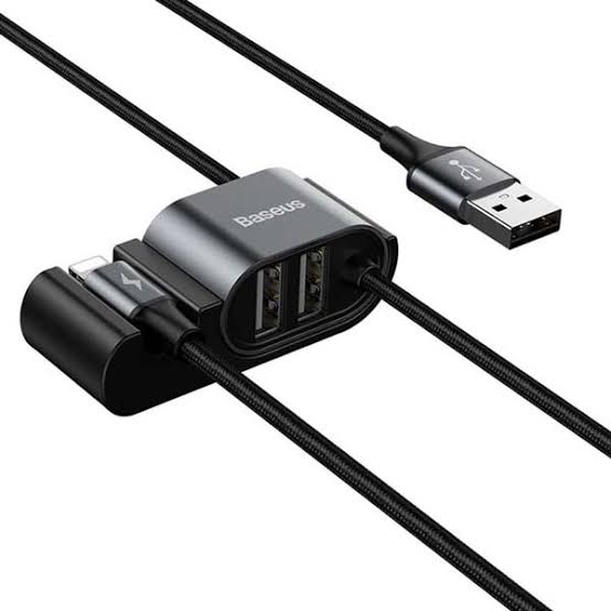 BASEUS SPECIAL DATA CABLE FOR BACKSEAT BLACK CALHZ-01