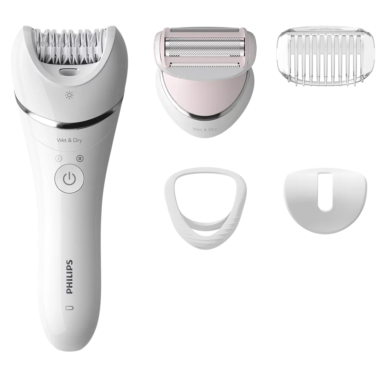 PHILIPS SERIES 8000 CORDLESS WET & DRY EPILATOR BRE71010