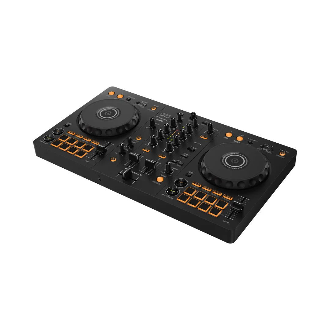 PIONEER DJ DDJ-FLX4 2 CHANNEL DJ CONTROLLER USB-C SMART FADER SERATO & REKORDBOX COMPATIBLE DDJ-FLX4 thumbnail 3