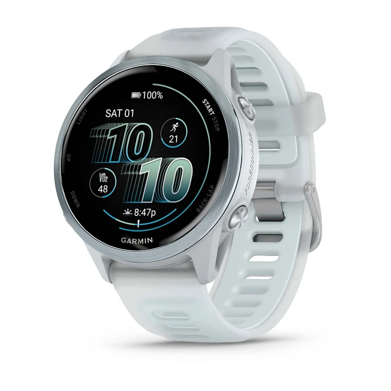GARMIN FORERUNNER 570 42MM ADVANCED GPS RUNNING SMART WATCH CLOUD BLUE 010-02970-01