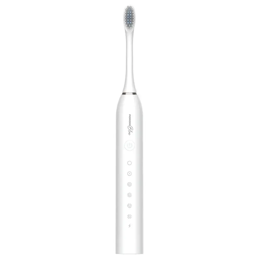 PORODO BLUE ELECTRIC TOOTHBRUSH MEMORY FUNCTION WHITE PBZDX3WH