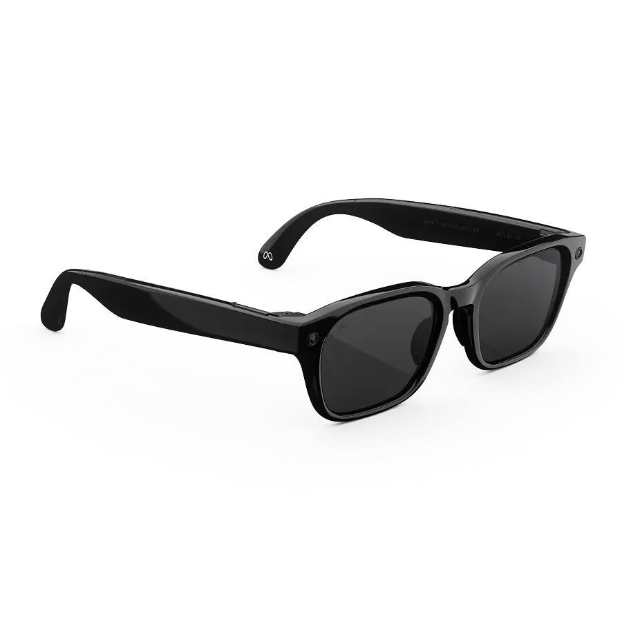 META ADVENTURE SMART AI GLASSES TRANSITIONS GRAY LENSES CLASSIC BLACK 1001886-01