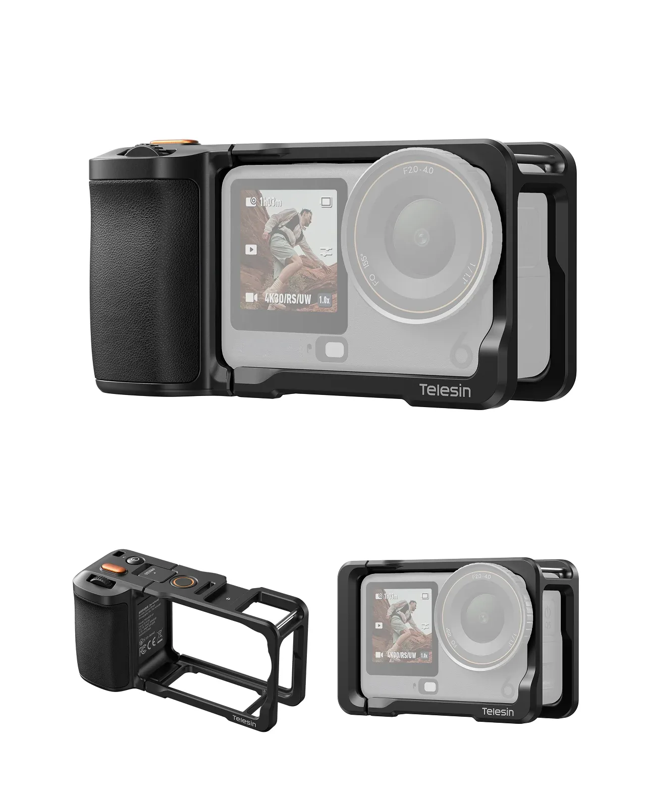 TELESIN REMOTE STREET PHOTOGRAPHY KIT FOR ACTION 6 S6-FMS-47-TDJ thumbnail 11