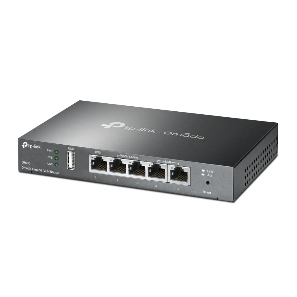 TP-LINK SAFE STREAM GIGABIT MULTI WAN VPN ROUTER ER605 thumbnail 2