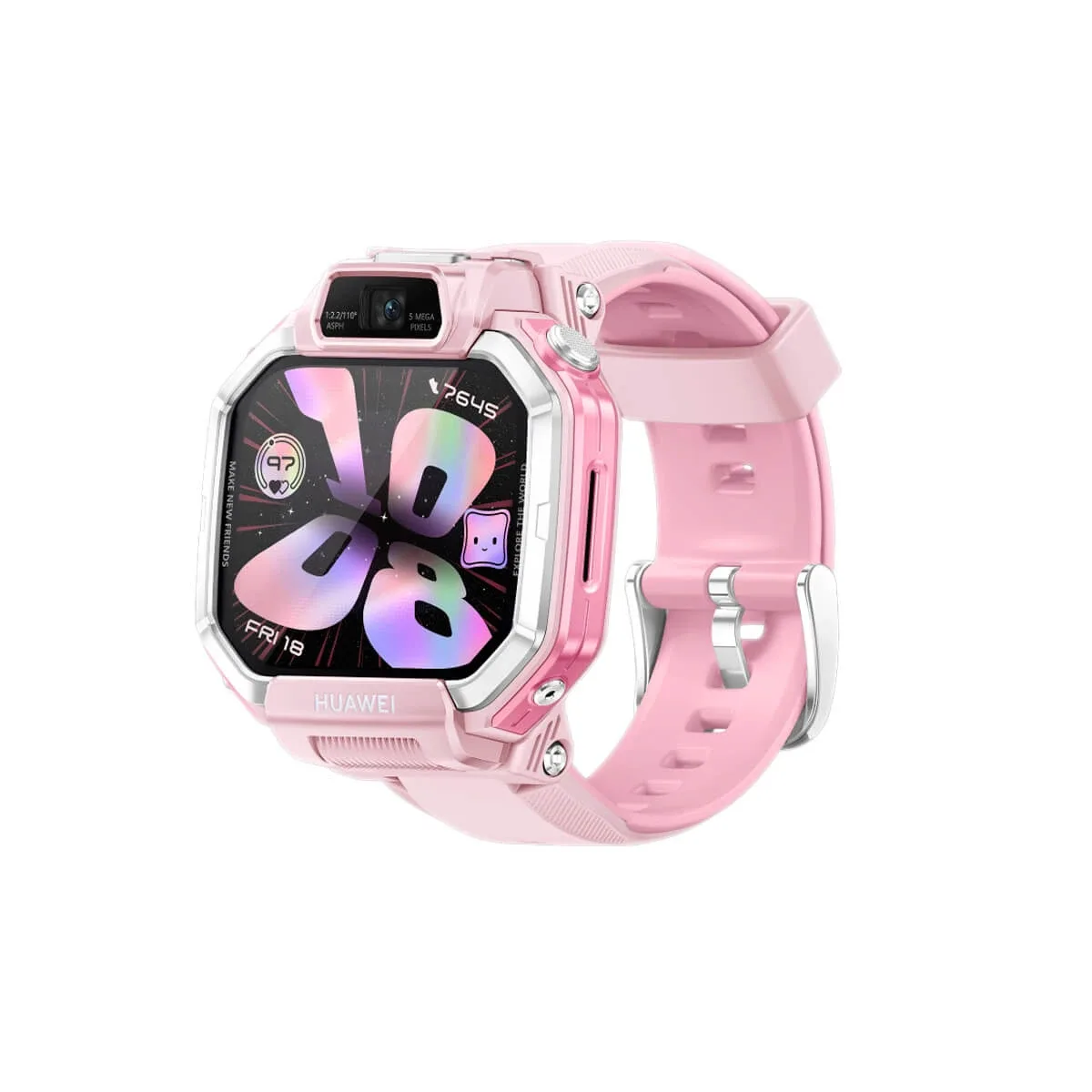 HUAWEI WATCH KIDS X1 PINK PLASTIC CASE PINK SILICONE STRAP DRA-L10 55020HYT