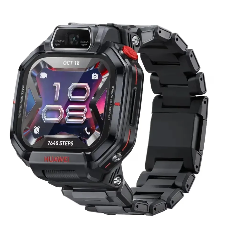 HUAWEI WATCH KIDS X1 PRO BLACK PLASTIC CASE BLACK RIGID PLASTIC STRAP DRP-L10 55020HYS