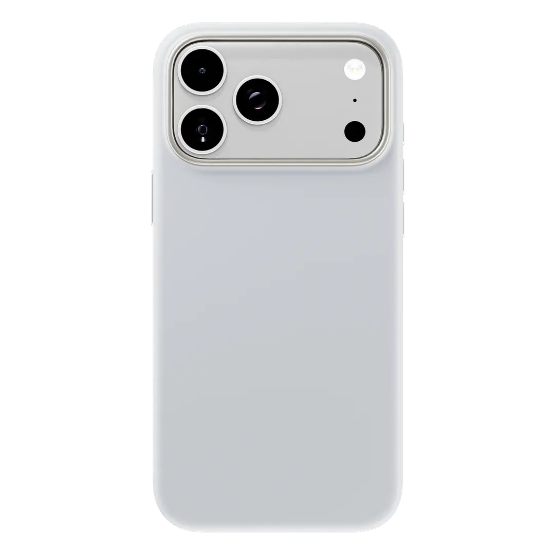 LEVELO IPHONE 18 PRO MAX IRIS HYBRID PC TPU CONSTRUCTION MAGNETIC SILICONE CASE WHITE LVLIRISM18PMWH