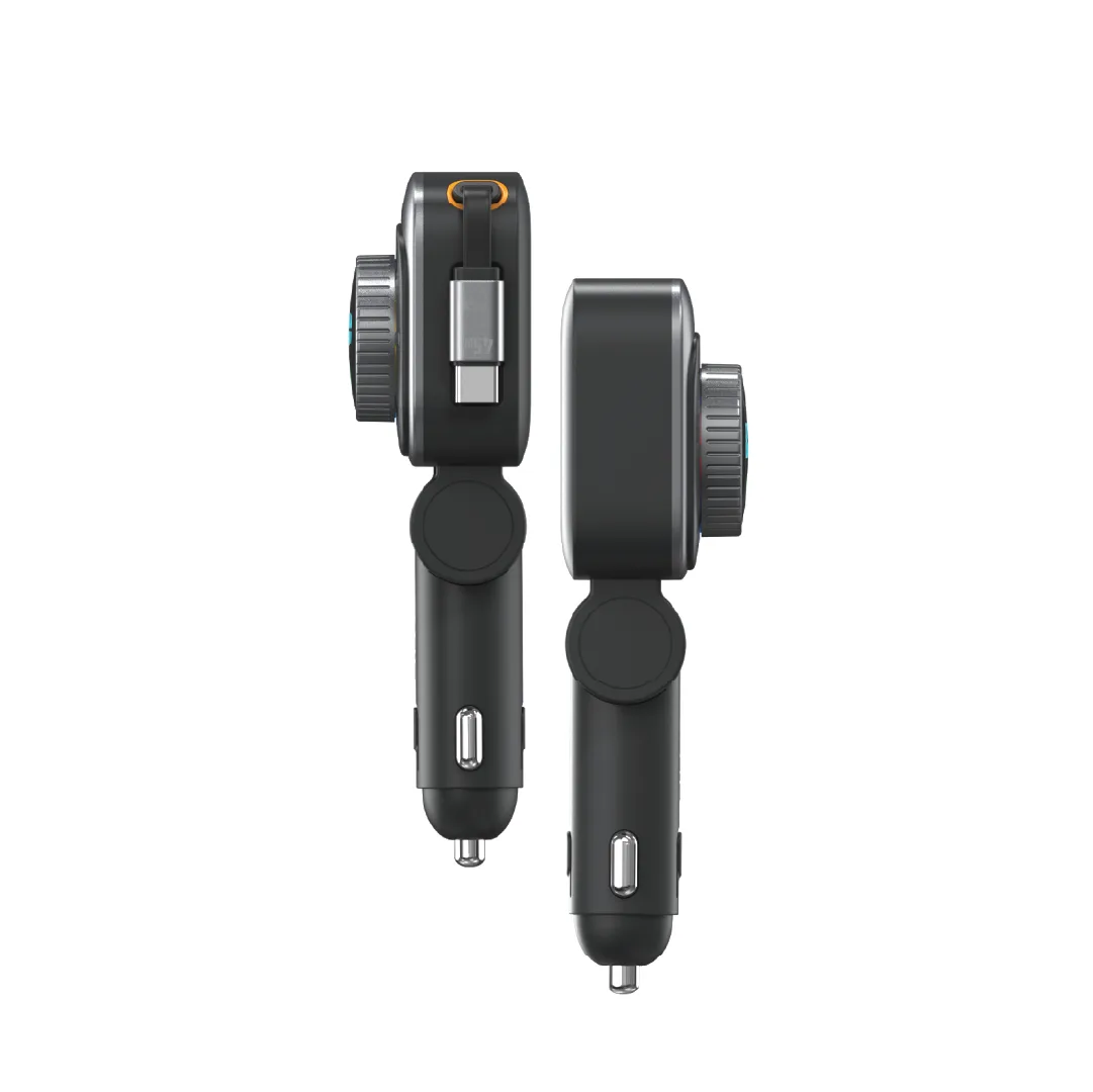 PAWA HALO STREAM FM TRANSMITTER WITH CAR CHARGER 72W BLACK PW-VFFMRC72-BK thumbnail 3