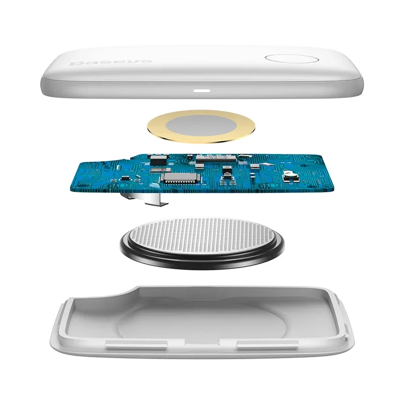 BASEUS T2 INTELLIGENT ROPE TYPE ANTI LOSS DEVICE WHITE ZLFDQT2 thumbnail 5
