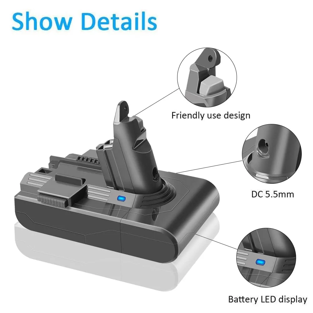 DYSON V6 2100MAH BATTERY thumbnail 4