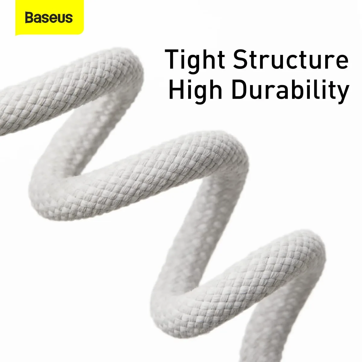 BASEUS DYNAMIC 4 PRO MAGNETIC FAST CHARGING CABLE USB C TO USB C 100W 1M WHITE P10385200211 thumbnail 3