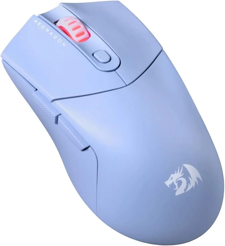 REDRAGON ST4R PRO WIRELESS ULTRA LIGHT WEIGHT ERGONOMIC GAMING MOUSE BLUE M917B-PRO thumbnail 5