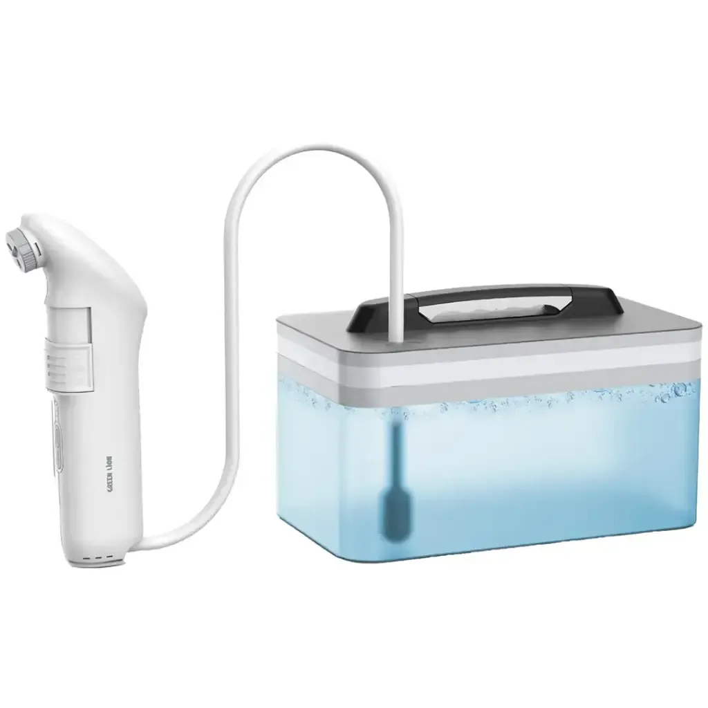 GREEN LION PORTABLE TRAVEL BIDET PRO WITHTANK WHITE GNPRTVLBDTWH
