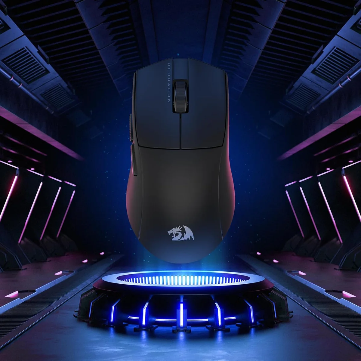 REDRAGON K1NG 4K PRO WIRELESS ULTRA LIGHT WEIGHT GAMING MOUSE BLACK M916-PRO-4K thumbnail 6
